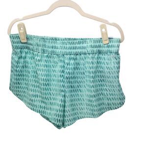 DSG Women's 3" Stride Run Jogging Shorts Mid-Rise Teal Size Medium NEW